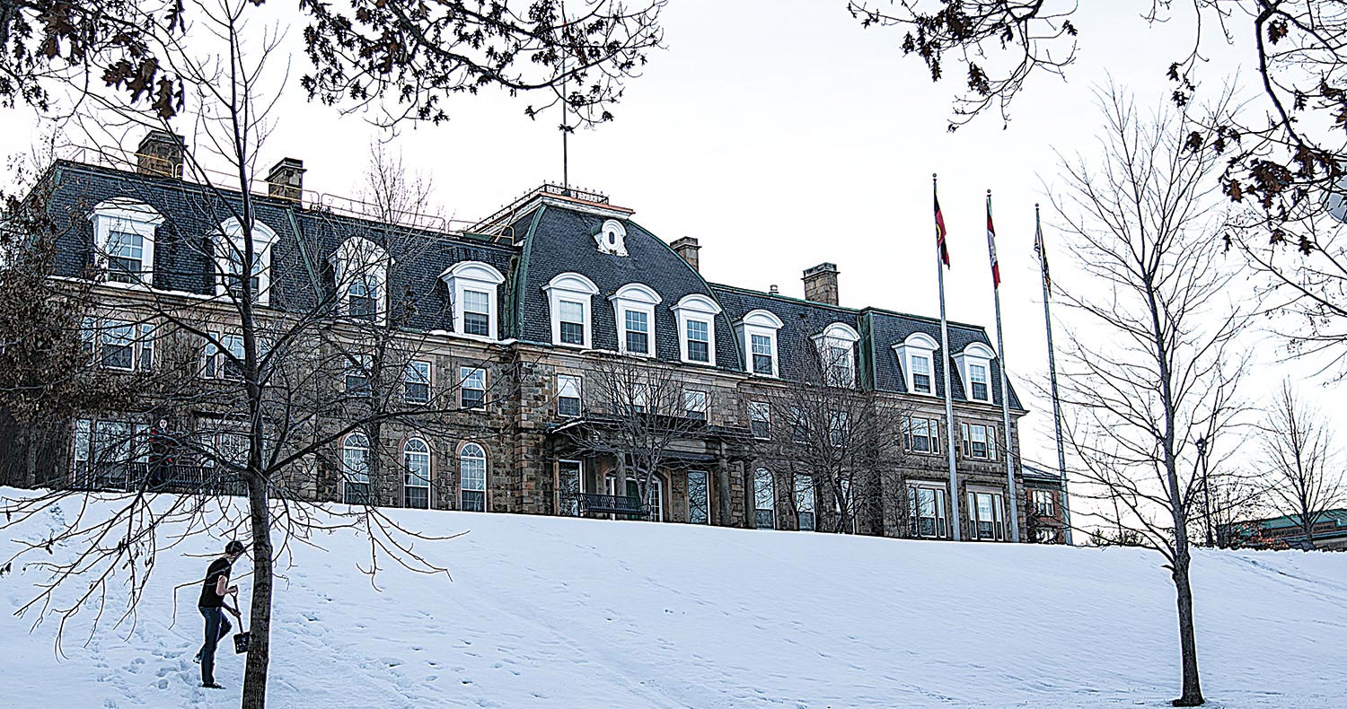 BREAKING: UNB students organize sit-in outside Senate meeting to protest proposed tuition reset