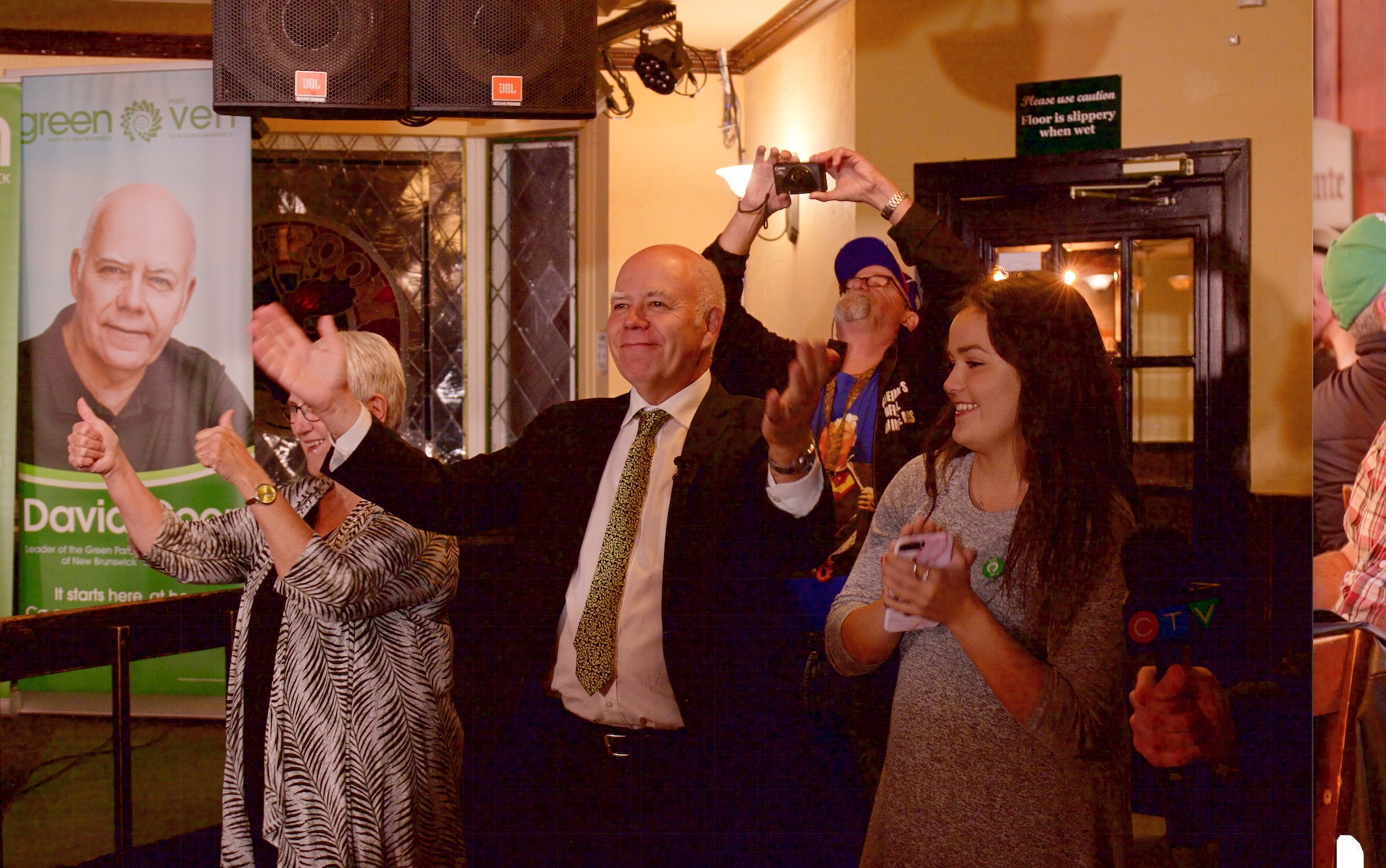 David Coon re-elected on historic night for Greens