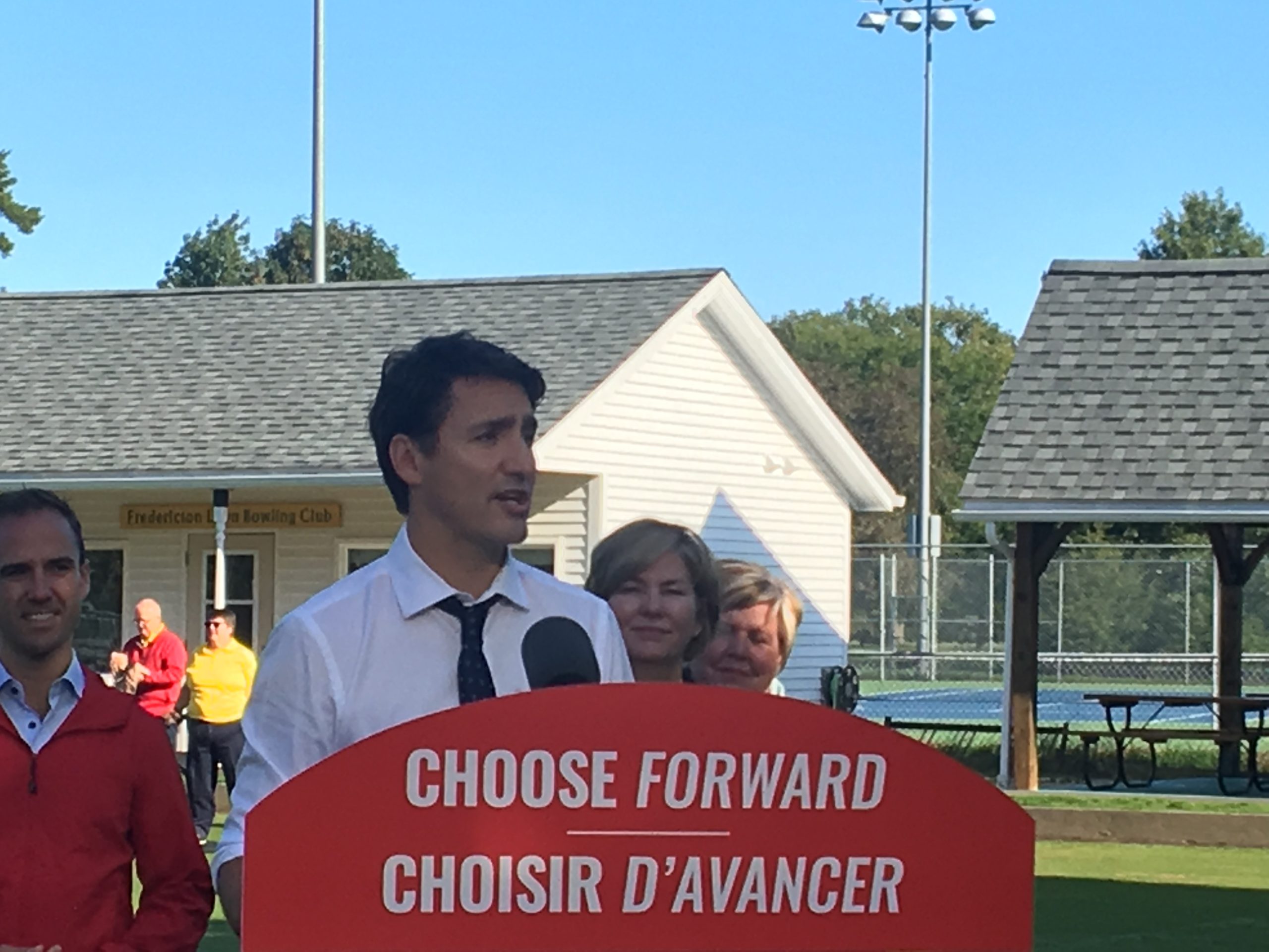 Trudeau visits Fredericton: “There is still much to do”