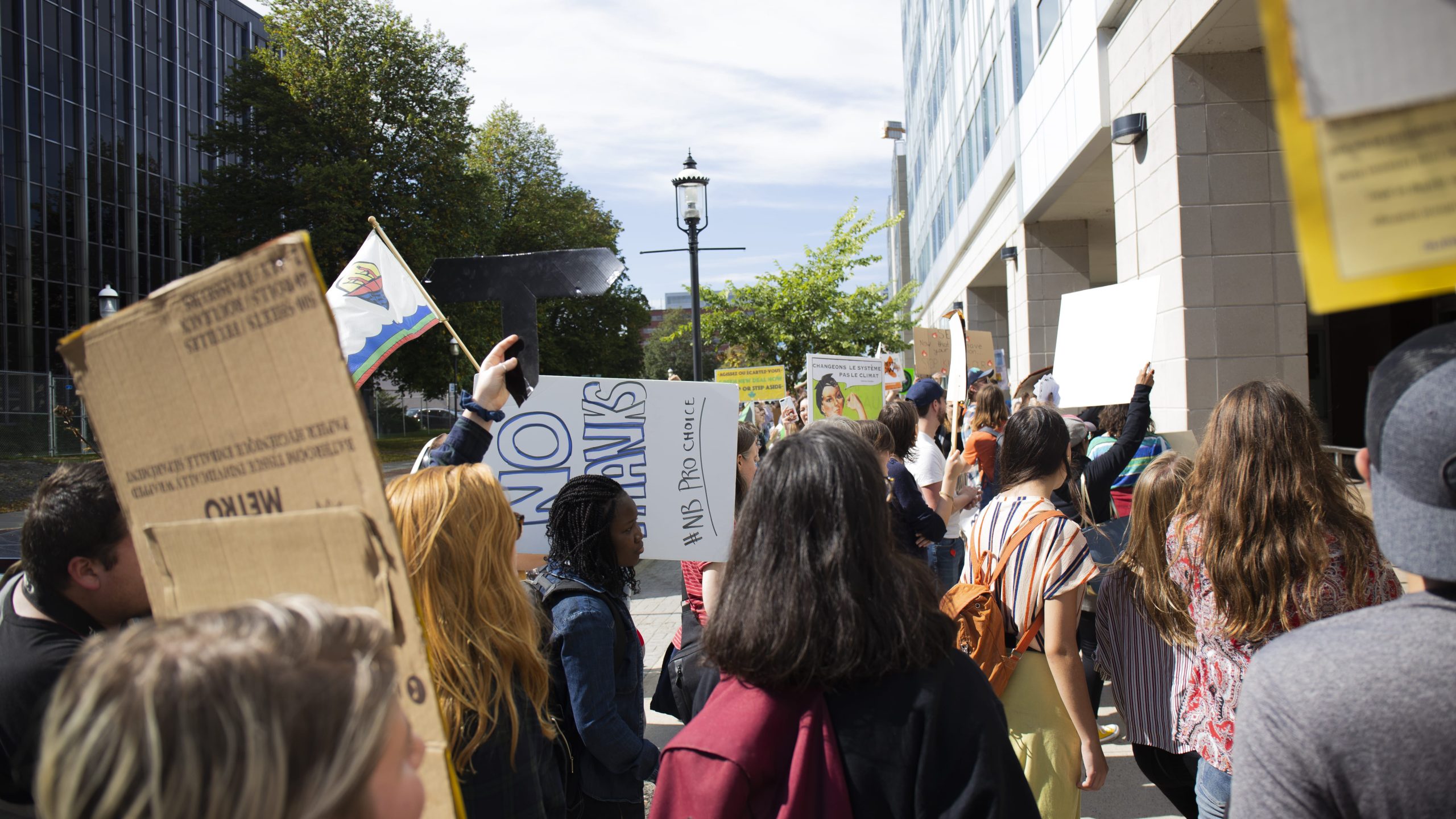 Poets Encourage and Inspire Students and Community Members at Global Climate Change Strike