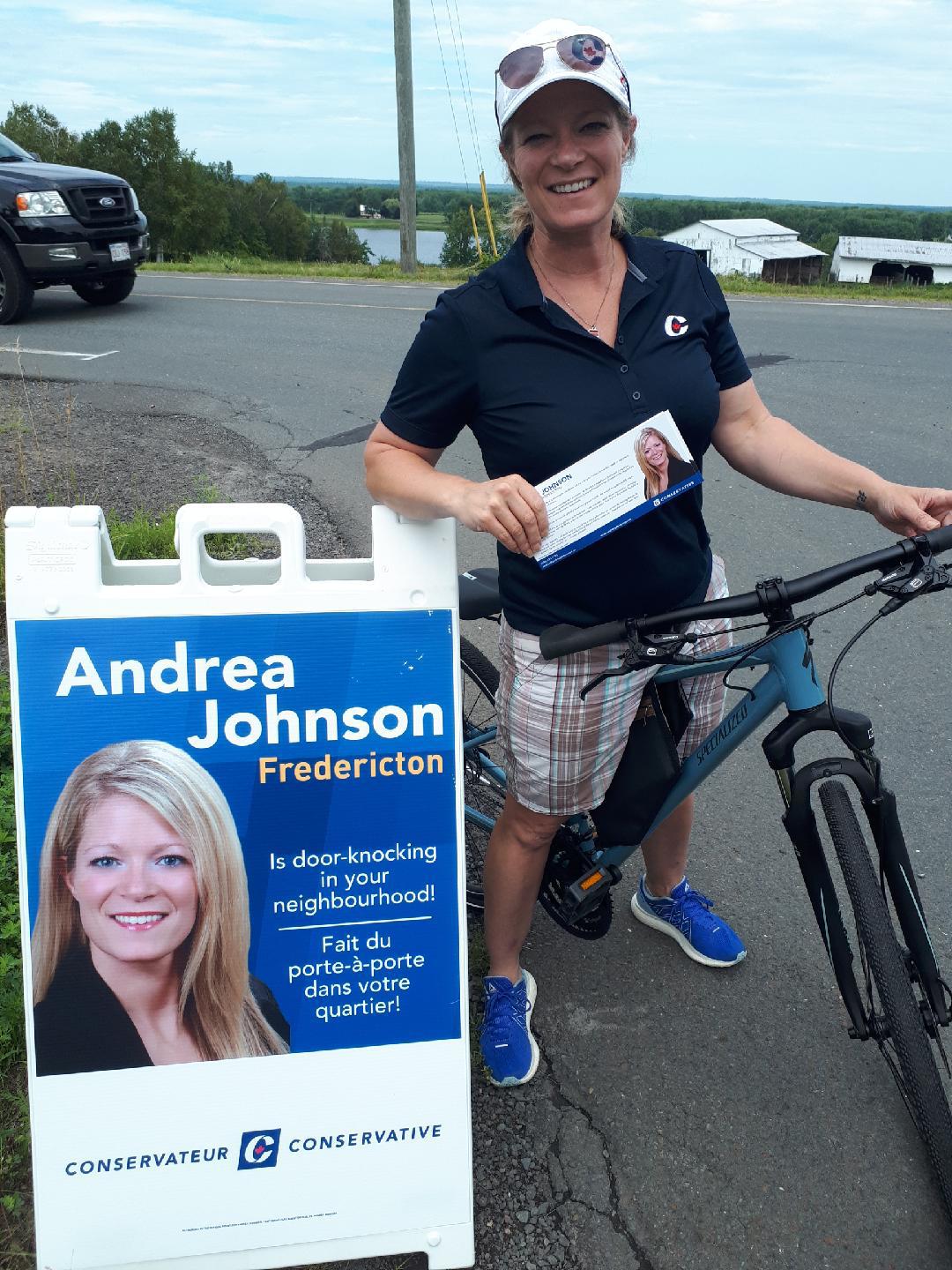 Conservative Candidate Andrea Johnson