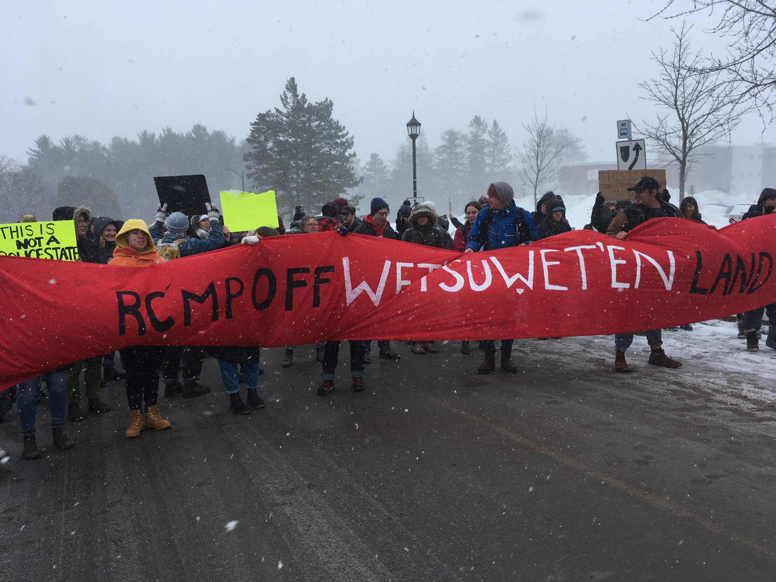 STU Sustainability: Standing with Wet’suwet’en