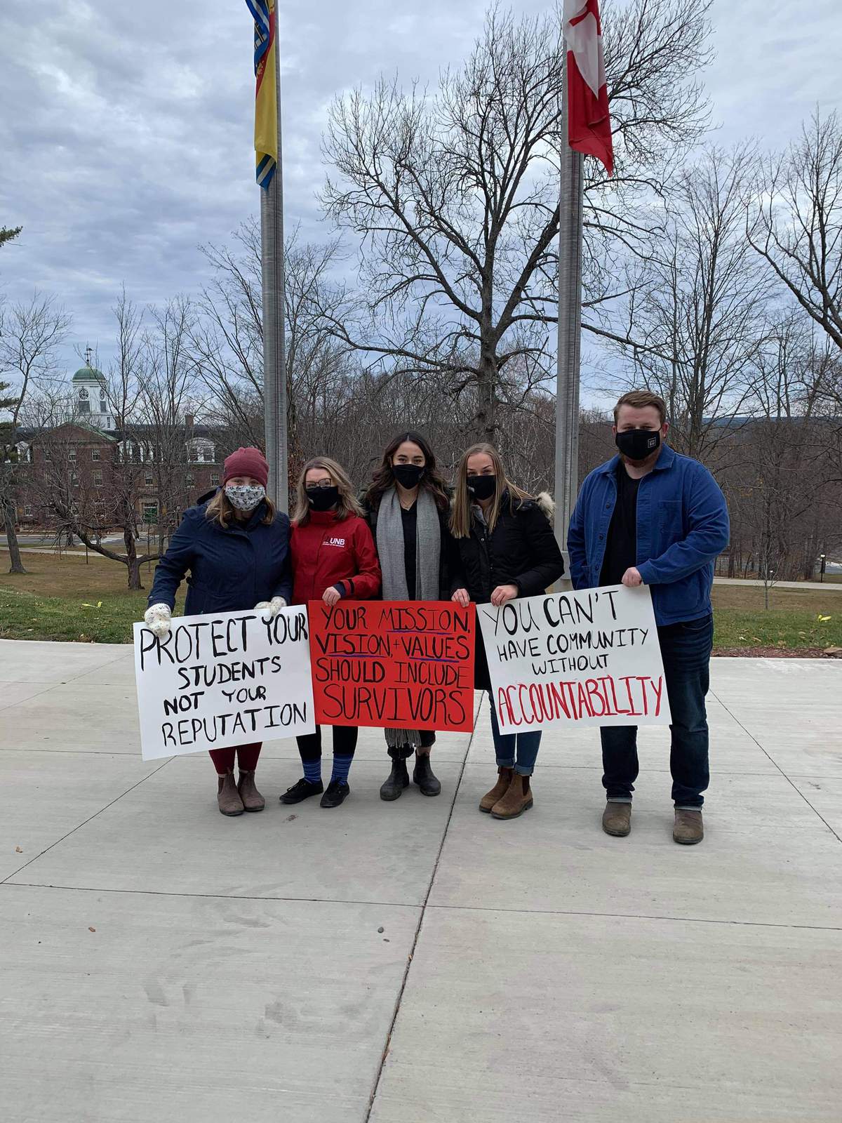 Students and Community Protest Sexual Violence at UNB