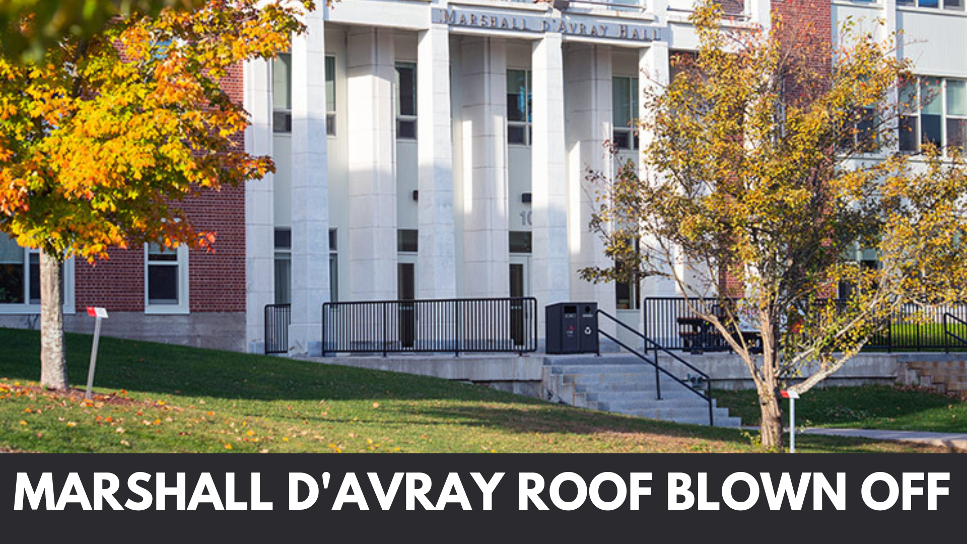 Tropical Storm Rocks D’Avray Hall