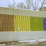 image of Clinic 554 with rainbow bars on the outside